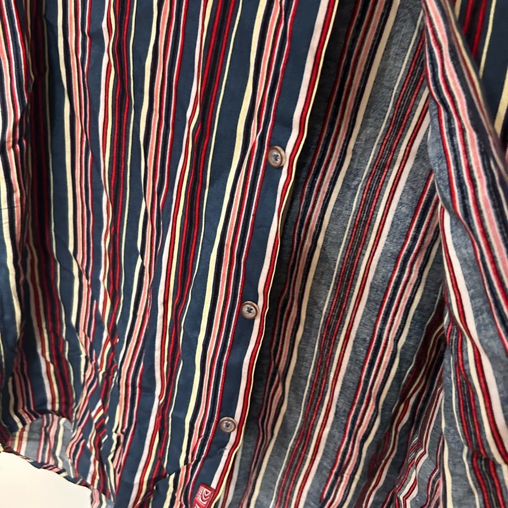 Demand Button Striped Shirt - Picture 6 of 9